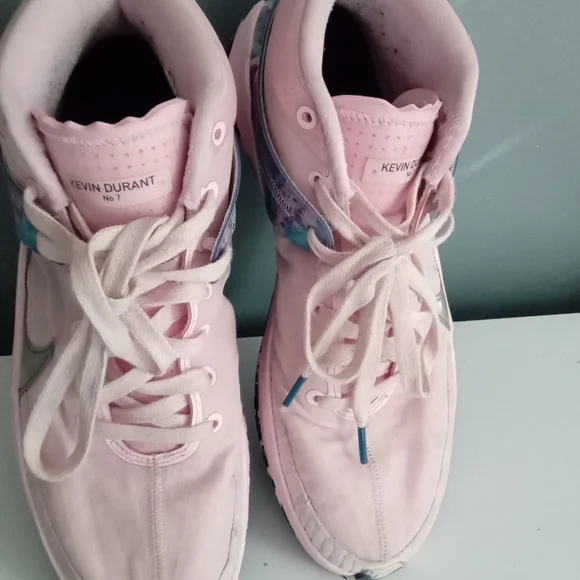 Nike KD 13 Easy Money Kevin Durant Pink Basketball Shoes Mens 9